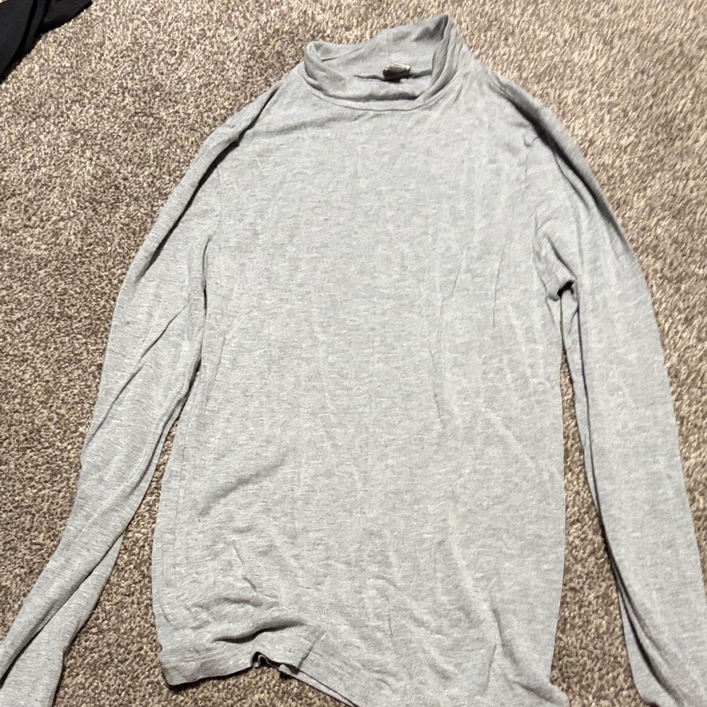 ASOS Light Gray Knit Top